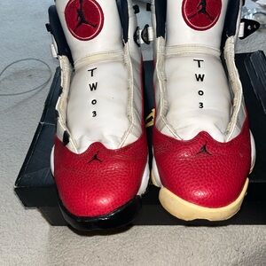 Jordan’s 6 rings painted black sole cheapest Jordan’s